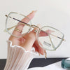 Transparent green frame