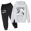 White + black pants / 100cm