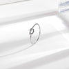 Knot silver ring / us size 6