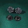 Flower black pair