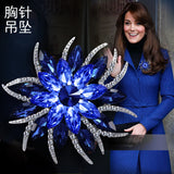 Brooches, corsages, brooches, Korean luxury accessories, jackets, coats, fashionable Japanese and Korean simple, versatile and temperamental women