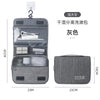 Cationic hook bag - gray