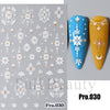 Micro-carved three-dimensional sticker pro030 (with packaging) / normal specifications