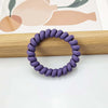 Frosted large phone cord - purple