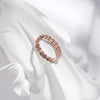 Coin symbol rose gold / us size 5