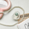Special-shaped ring bracket-retro green system-green spot square