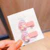 17-152 girl cloth clip pink 2 pcs/card