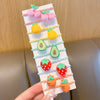 Fruit series 10-piece hair rope