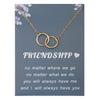 Friendship card gold