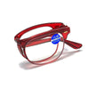 Red / +100 (anti-blue light reading glasses)