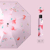Peach manual / vinyl parasol
