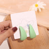 925 silver needle green