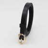 Black (1.3 wide heart-shaped gold buckle yp) / 105cm long