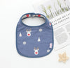 Jacquard u-shaped blue deer