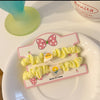 Cloth label small intestine circle [yellow] 2 pieces