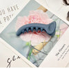 Gray vertical clip 10 cm