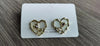 Heart-shaped white plate (optimistic about the actual product before placing an order)