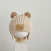Children's bear ear protectors-beige