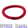 1700326# wine red net yarn hair rope