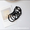 Twill high texture simple hair rope (only black)