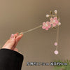 Honey-pink tassels
