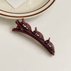 5# hollow section - dark red