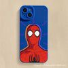 Glowing spiderman - klein blue