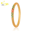 Peony auspicious bracelet 56mm / 925 silver
