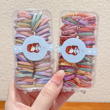 Children's hair circle hair rope rubber band does not hurt hair good elasticity baby small hair circle head rope girl hair rope baby headdress
