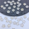 25 frosted white sprinkle gold