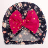 Navy blue + rose red