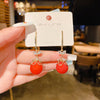 Red [925 silver needle]