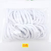 Towel rings into white opp bags 50 packs