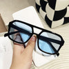 Black frame blue film