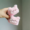 Plush piggy wrist strap - 1 pair