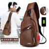 Pu dark brown / with usb charging hole (30x17cm)