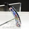 Banana clip shell pattern [crystal blue purple]