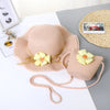 Flowers - light pink / single hat (52cm 2-5 years old)