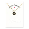 6121 love white card gold