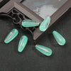 Green / 8x19mm hole diameter about 2mm 10pcs/pack