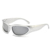 C4 silver frame white mercury