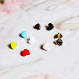 5mm heart-shaped button small bjd doll ob11 small cloth doll clothing button DIY accessories accessories baby with foot buttons
