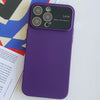 D[skin feel big window] purple / apple 6/6s