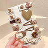12#milk coffee love bear 12-piece set