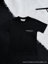 Black short sleeve / 130cm
