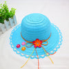 Adding three small flowers blue / recommended for 3-7 years old