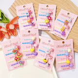 Super cute, sweet and cute children's hair clip girl baby does not hurt the hair word clip hair clip bangs broken hair side clip