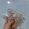 4# spring color spiral small circle-100 packs