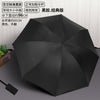 Manual 8 bone reverse umbrella black