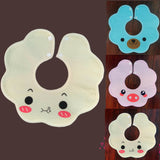 Baby cotton bib baby saliva towel newborn waterproof 360-degree rotating cute bib baby spit milk towel